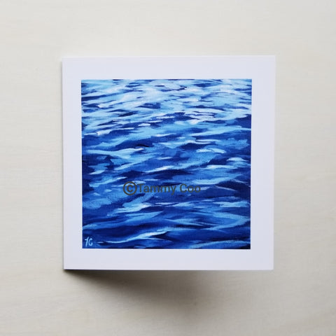 'Flow' Greeting Card - Single