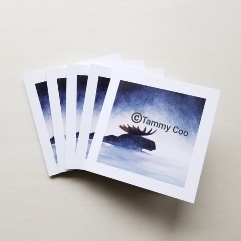 'Morning Swim' Greeting Card - 5 pack