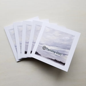 'Revealing Layers' Greeting Card - 5 pack