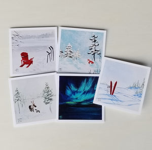 'The Great North' Variety Greeting Cards - 5 pack